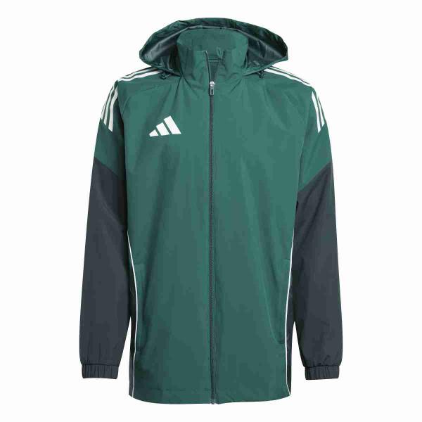 adidas Allwetterjacke TIRO 25COMPETITION team dark green | XS