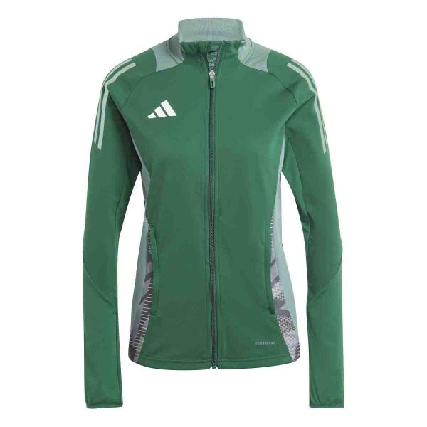 adidas Damen-Trainingsjacke TIRO 24 COMPETITION team dark green/white | XXS