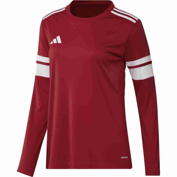 adidas Damen-Trikot SQUADRA 25 - langarm team power red 2 | XXS | Langarm