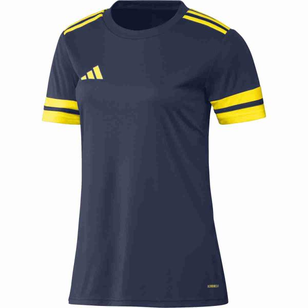 adidas Damen-Trikot SQUADRA 25 team royal blue/team yellow | XXS | Kurzarm