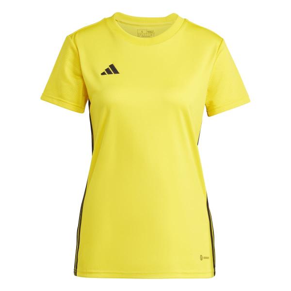 adidas Damen-Trikot TABELA 23 team yellow/black | XS | Kurzarm