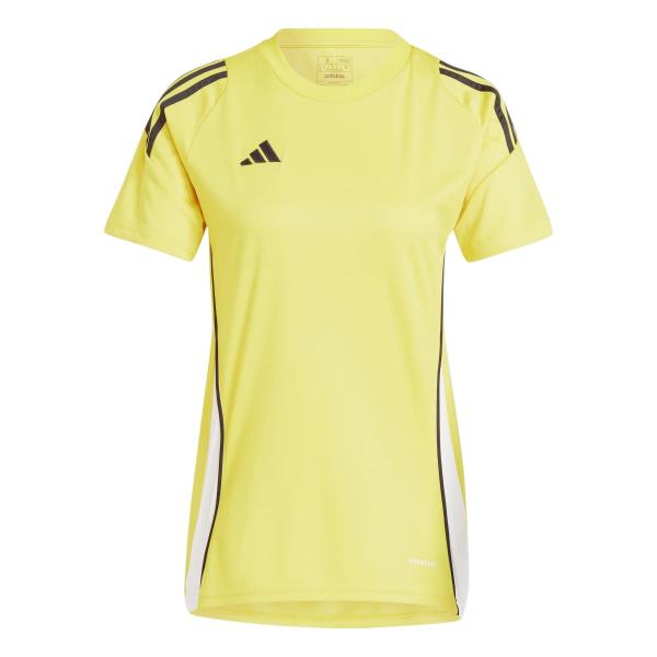 adidas Damen-Trikot TIRO 24 -kurzarm team yellow/white | XXS | Kurzarm
