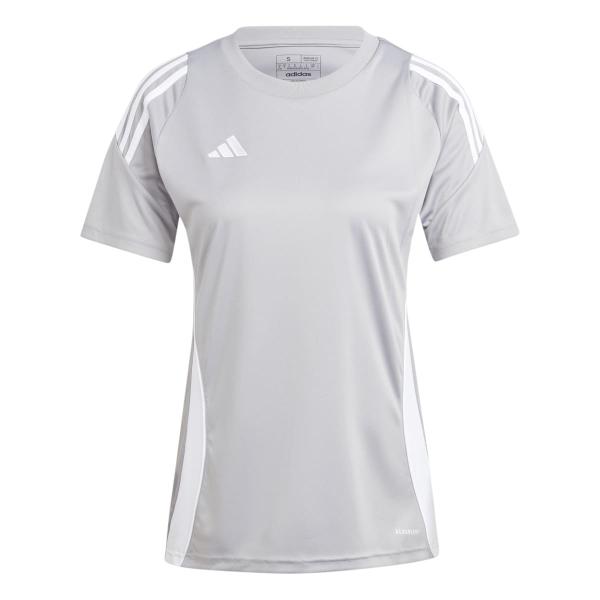 adidas Damen-Trikot TIRO 24 -kurzarm team mid grey/white | XXS | Kurzarm