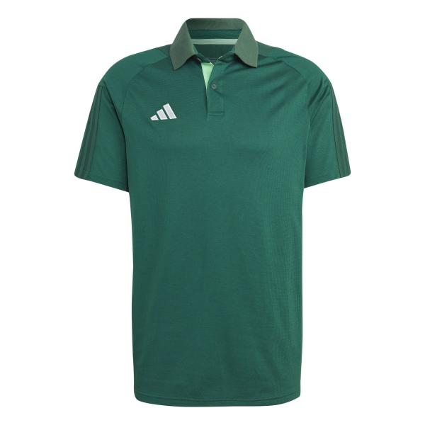 adidas Poloshirt TIRO 23 COMPETITION team dark green/beam green | 116