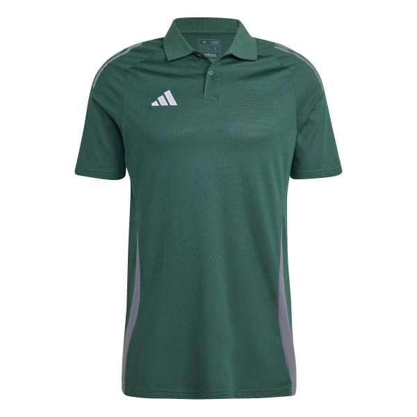 adidas Poloshirt TIRO 24 COMPETITION team dark green/white | XS