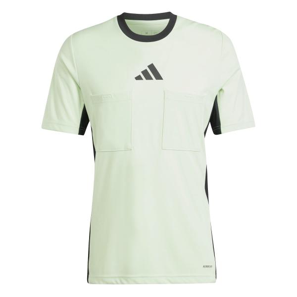 adidas Schiedsrichter-Trikot REFEREE 24 - kurzarm semi green spark | XS | Kurzarm