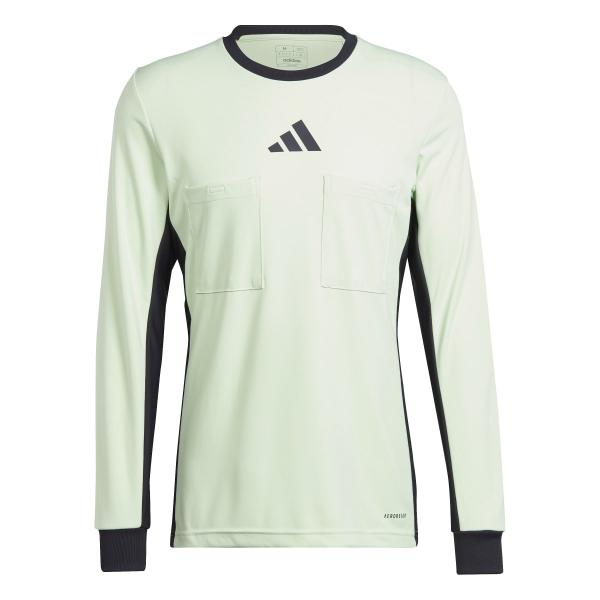 adidas Schiedsrichter-Trikot REFEREE 24 - langarm semi green spark | XS | Langarm
