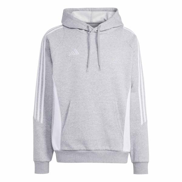 adidas Sweathoodie TIRO 24 medium grey heather/white | 116