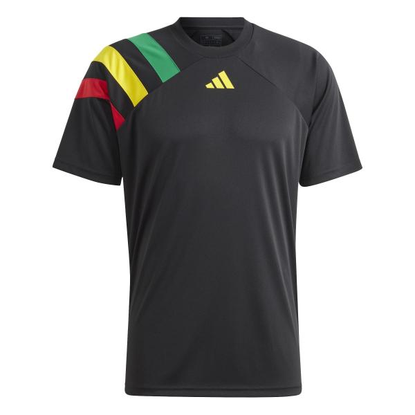 adidas Trikot FORTORE 23 black/teamgreen/team yellow/team collg red | 116 | Kurzarm