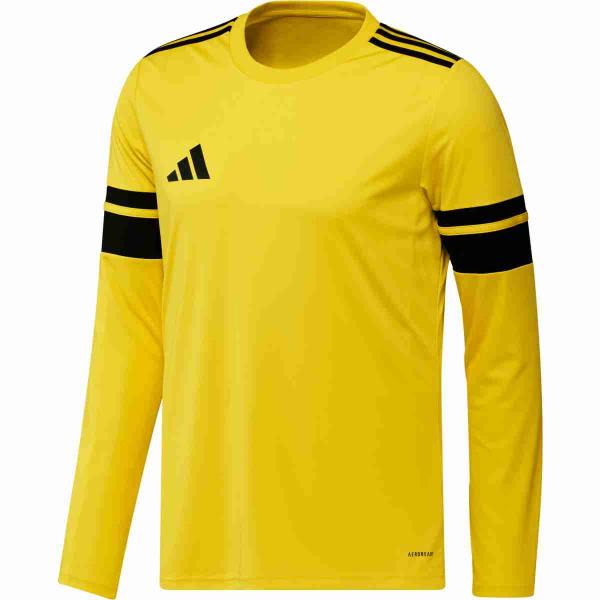 adidas Trikot SQUADRA 25 - langarm team yellow/black | 116 | Langarm