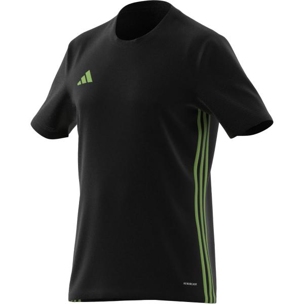 adidas Trikot TABELA 23 black/semi lucid lime | 116 | Kurzarm