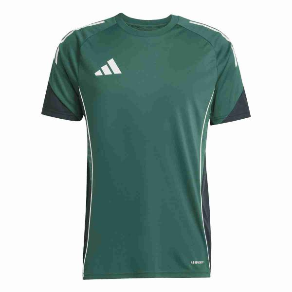adidas Trikot TIRO 25 COMPETITION team dark green/shadow green | 116 | Kurzarm