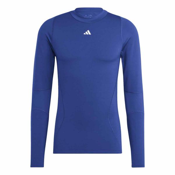 adidas Unterziehhemd TECHFIT COLD - langarm team royal blue | XS