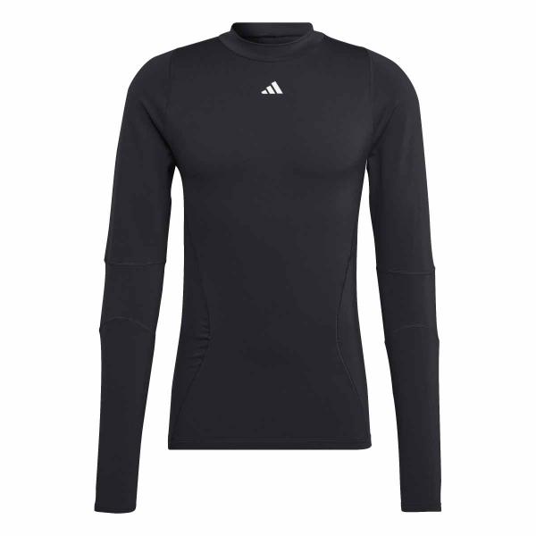 adidas Unterziehhemd TECHFIT COLD - langarm black | XS