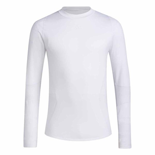 adidas Unterziehhemd TECHFIT COLD - langarm white | XS