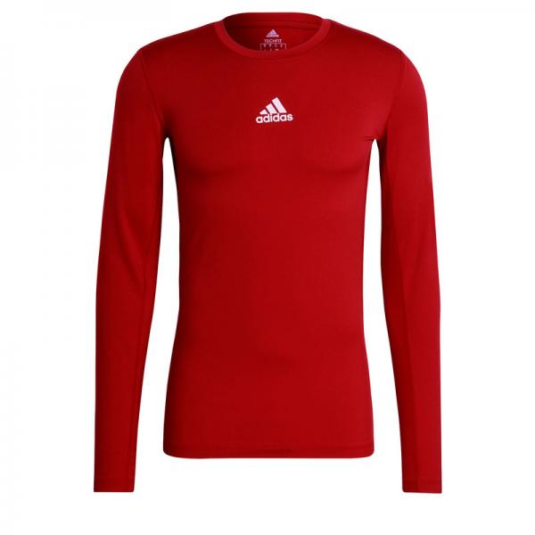 adidas Unterziehhemd TECHFIT - langarm team power red 2 | XS