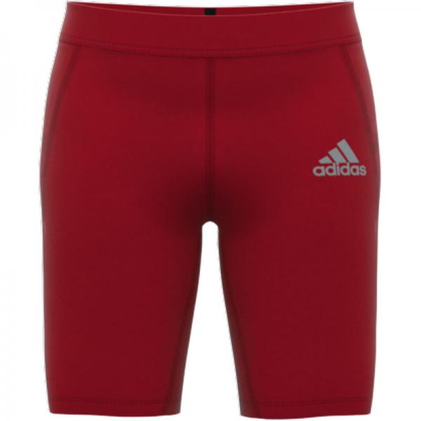 adidas Unterziehhose TECHFIT - kurz team power red 2 | XS