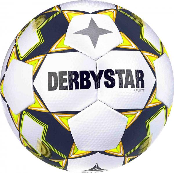 Derbystar Fußball APUS TT weiß/gelb | 5