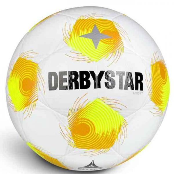 Derbystar Fußball APUS TT weiß/gelb | 5
