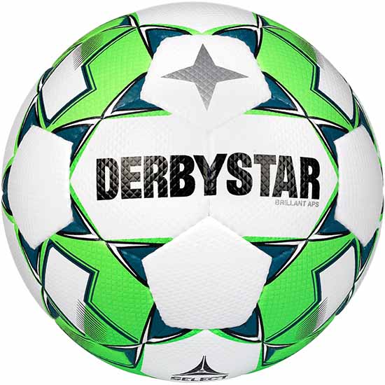 Derbystar Fußball BRILLANT APS weiß/grün | 5