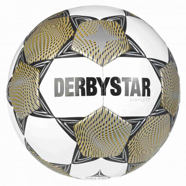 Derbystar Fußball BRILLANT TT weiß/gold/silber | 5