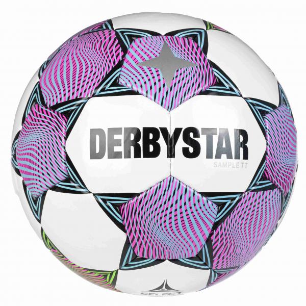 Derbystar Fußball BRILLANT TT weiß/rot/orange | 5