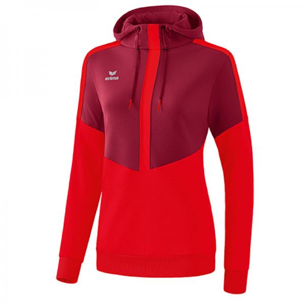 erima Damen-Hoodie SQUAD bordeaux/rot | 34