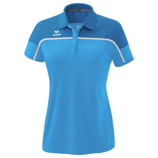 erima Damen-Poloshirt CHANGE curacao/mykonos | 34