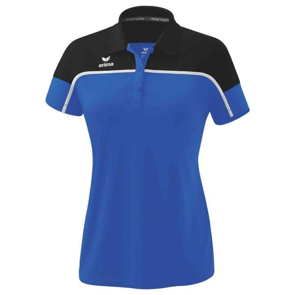 erima Damen-Poloshirt CHANGE royal/schwarz | 34