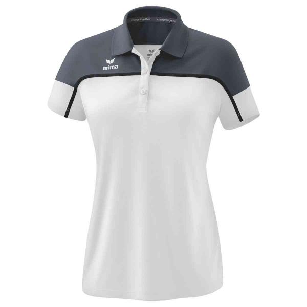 erima Damen-Poloshirt CHANGE weiß/slate grey | 34