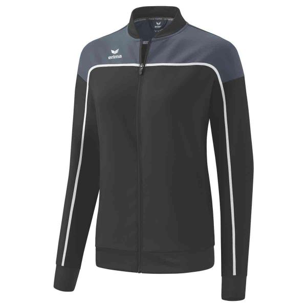 erima Damen-Präsentationsjacke CHANGE schwarz/slate grey | 34