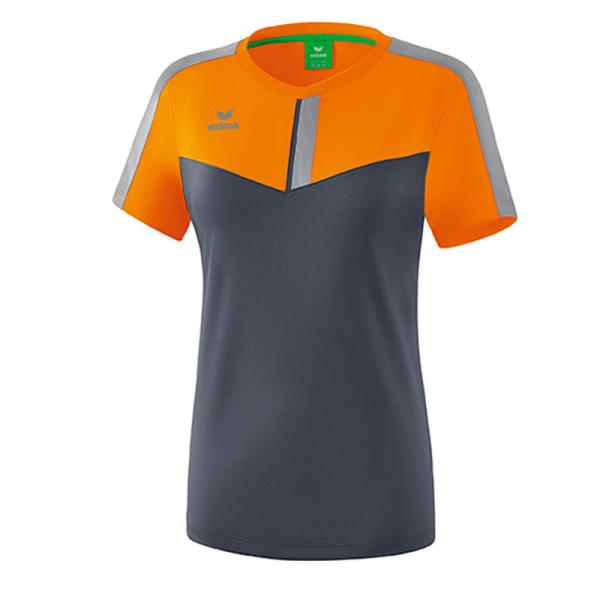 erima Damen-Trainingsshirt SQUAD orange/grau | 34