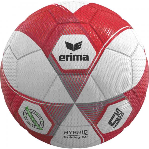 erima Fußball HYBRID TRAINING 2.0 rot/silber | 5