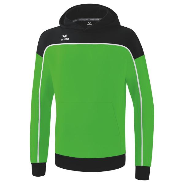 erima Hoodie CHANGE - mit Kapuze grün/schwarz | 128