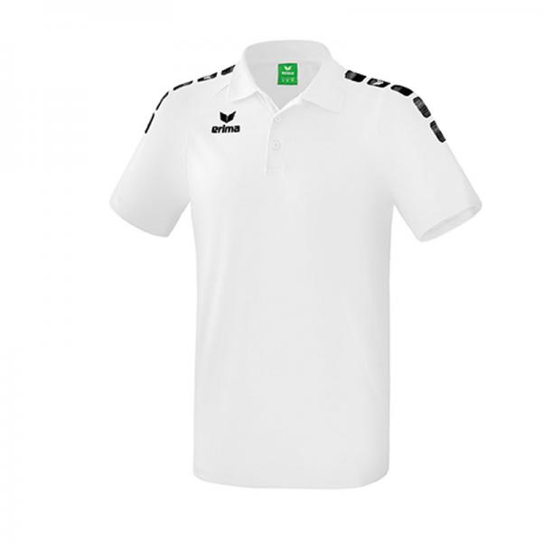 erima Poloshirt ESSENTIAL 5-C weiß/schwarz | 128