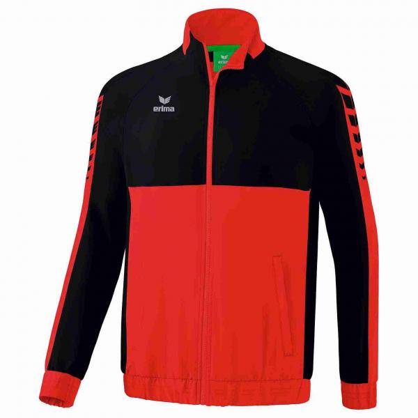 erima Präsentationsjacke SIX WINGS rot/schwarz | 128