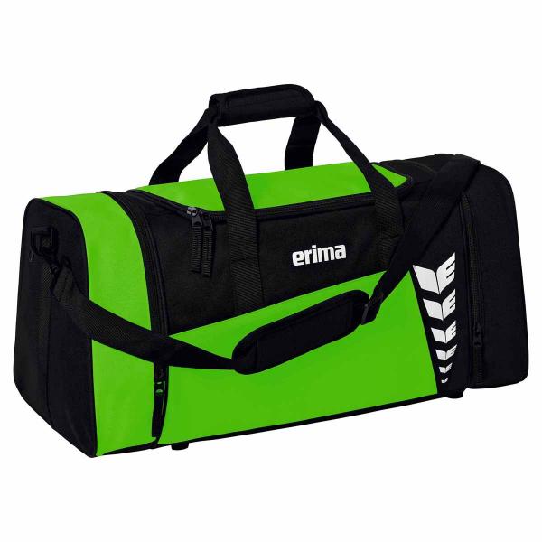 erima Sporttasche SIX WINGS -mit seitlichen Nassfächern green/schwarz | S