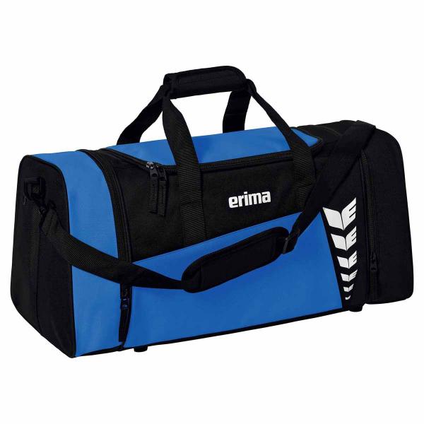 erima Sporttasche SIX WINGS -mit seitlichen Nassfächern new royal/schwarz | S