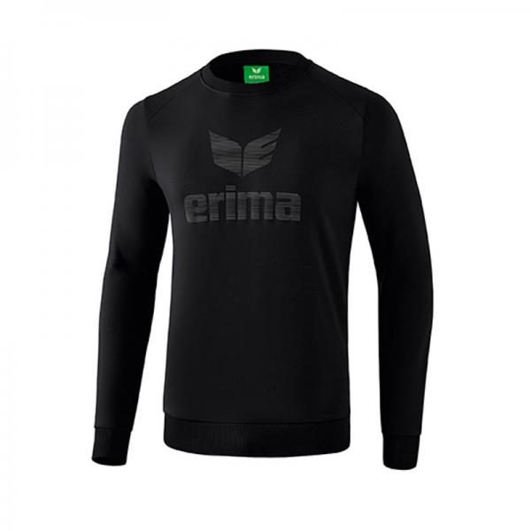 erima Sweatshirt ESSENTIAL schwarz/grau | 128