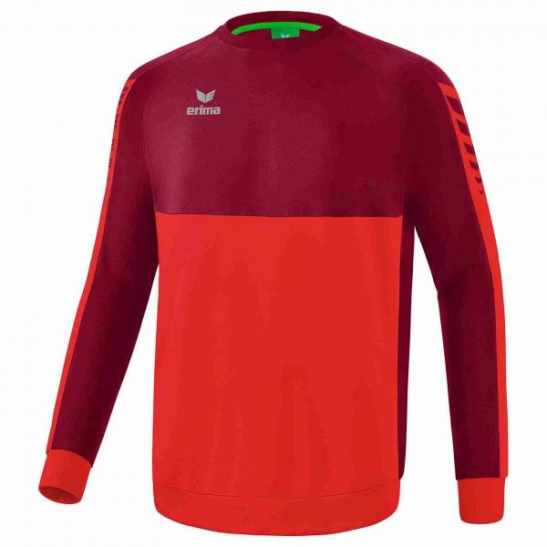erima Sweatshirt SIX WINGS rot/bordeaux | 116