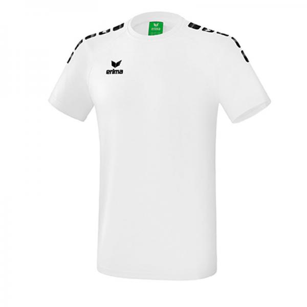 erima T-Shirt ESSENTIAL 5-C weiß/schwarz | 128