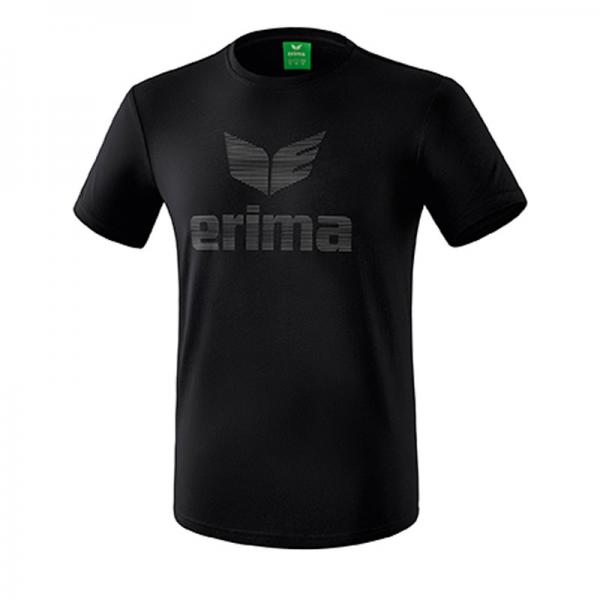 erima T-Shirt ESSENTIAL schwarz/grau | 128