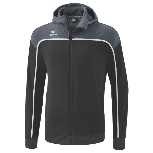 erima Trainingsjacke CHANGE -mit Kapuze black grey/slate grey | 128