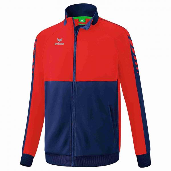 erima Trainingsjacke SIX WINGS new navy/rot | 116