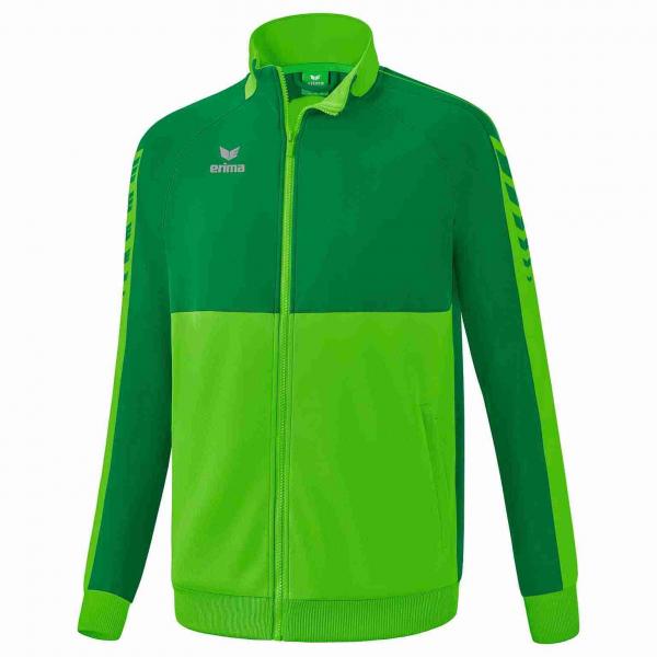 erima Trainingsjacke SIX WINGS green/smaragd | 116
