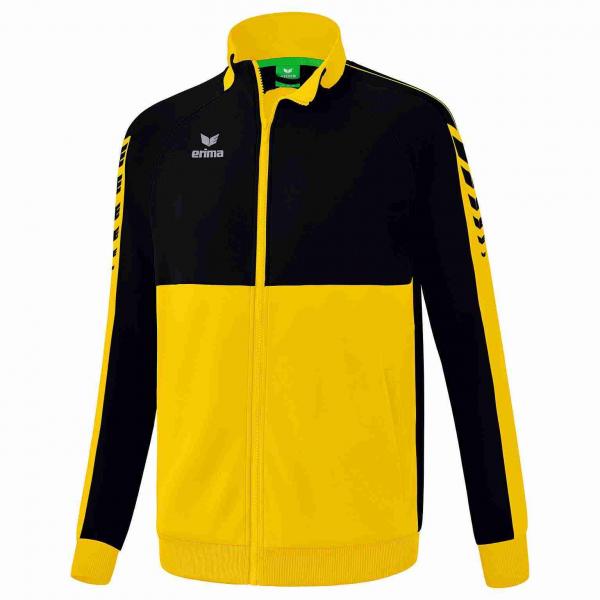 erima Trainingsjacke SIX WINGS gelb/schwarz | 116