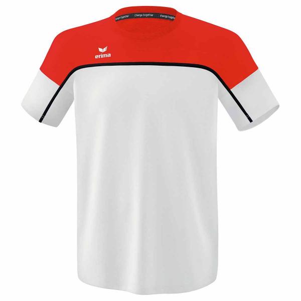 erima Trainingsshirt CHANGE weiß/rot/schwarz | 128