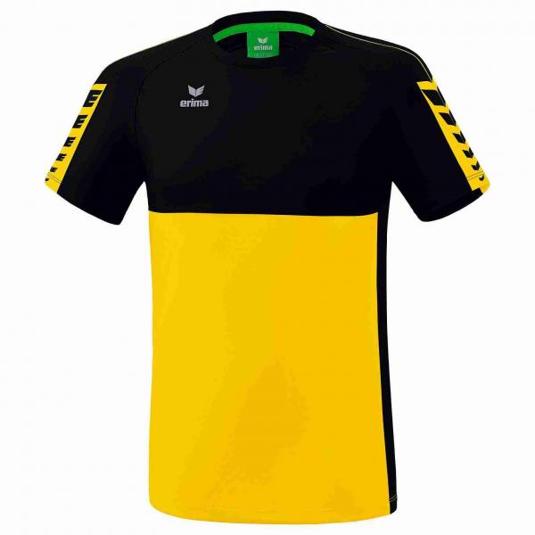 erima Trainingsshirt SIX WINGS gelb/schwarz | 116