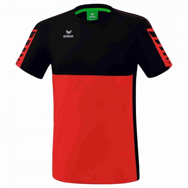 erima Trainingsshirt SIX WINGS rot/schwarz | 116