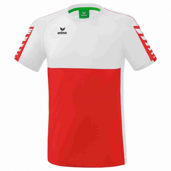 erima Trainingsshirt SIX WINGS rot/weiß | 116